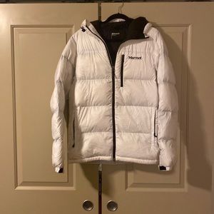 Marmot down hooded jacket